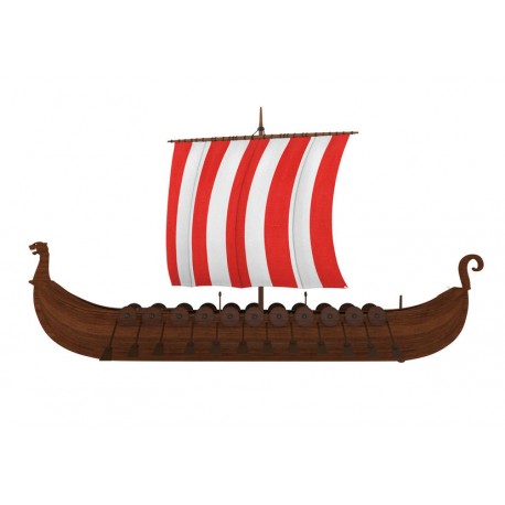 autocollant bateau viking