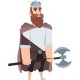 autocollants viking chambre