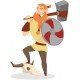 autocollants viking enfant