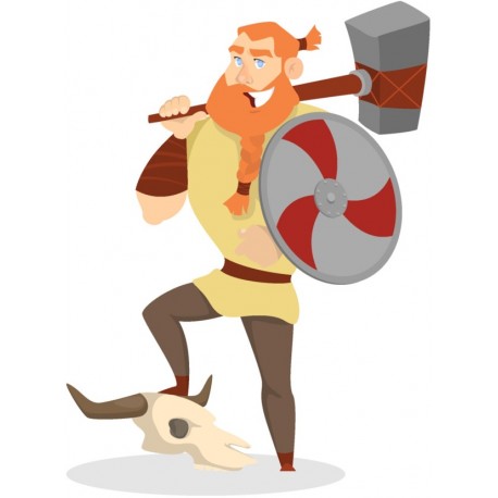 autocollants viking enfant