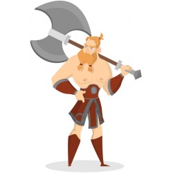 sticker viking