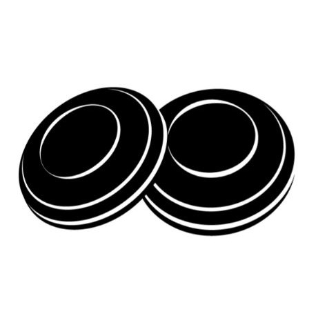 sticker choc balle geant