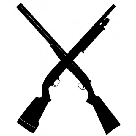 sticker cible de balle arme