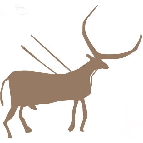 stickers muraux impacte de balle geant