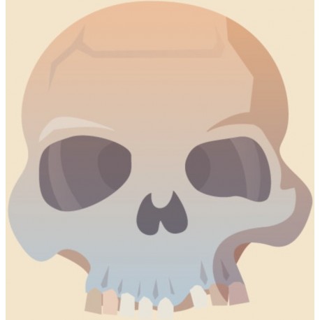 sticker couteau prehistoire