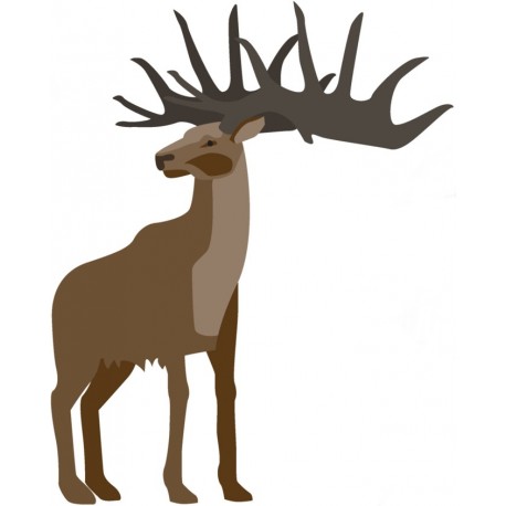 sticker fille prehistoire