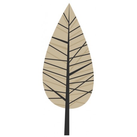 autocollant muraux sapin