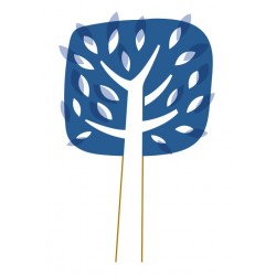 autocollants muraux arbre automne