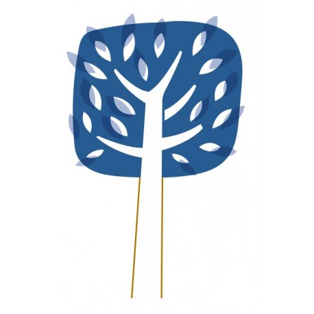 autocollants muraux arbre automne