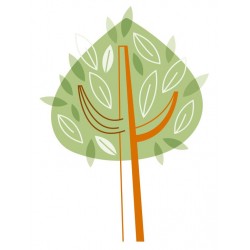 sticker muraux arbre