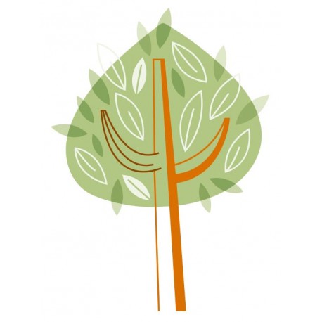 sticker muraux arbre