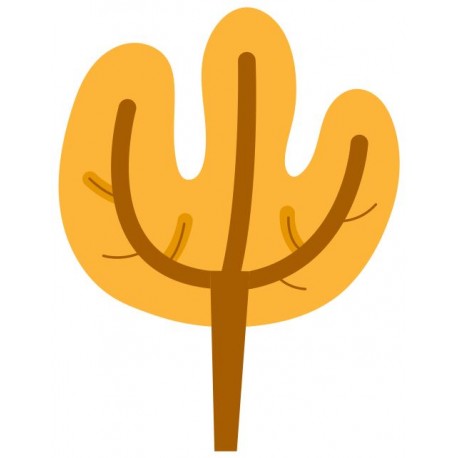 stickers mural saule pleureur