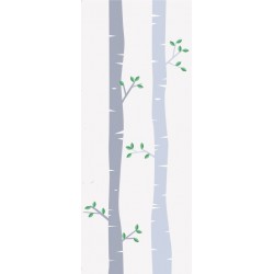 autocollants muraux bouleau