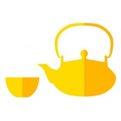 stickers asiatique theiere