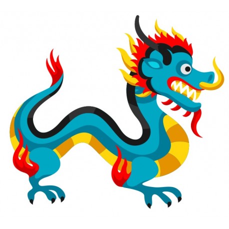 stickers chine carte