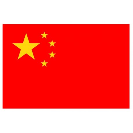 stickers drapeau chine