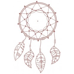 stickers attrape reve plume