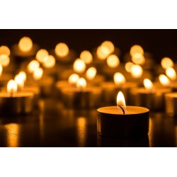 autocollant salle de bain bougie