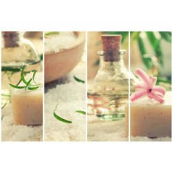 autocollants salle bain zen