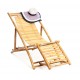 stickers chaise longue bambou