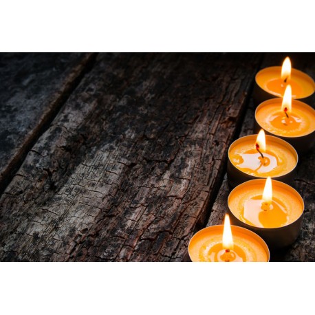 stickers salle de bain bougie