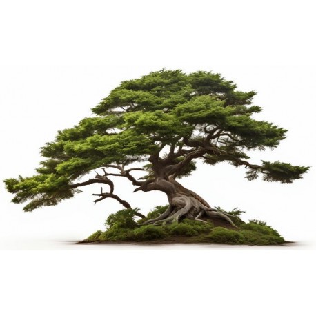 autocollant mural bonsai