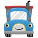 autocollant camion bleu