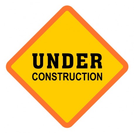 autocollants panneau chantier