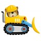 sticker bulldozer deco