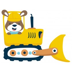sticker bulldozer