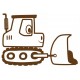 stickers bulldozer