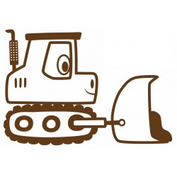 stickers bulldozer