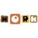 stickers chambre garcon lettres work