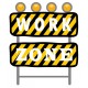 stickers panneau travaux geant