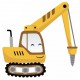 stickers pelleteuse fendeuse