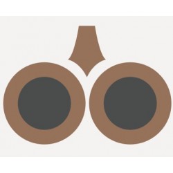 autocollant binoculaire