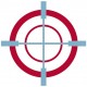 autocollant cible