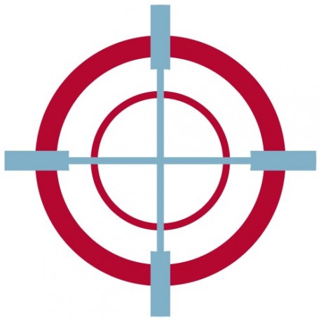 autocollant cible