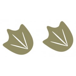 autocollant empreintes de canard