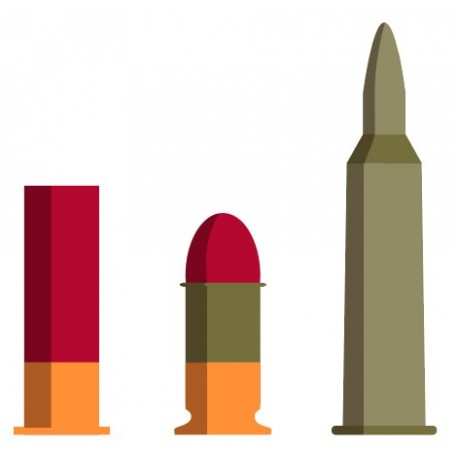 autocollant munitions