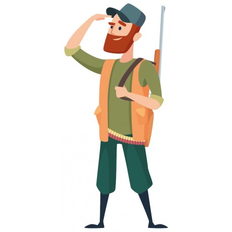 autocollants chasseurs