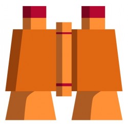 autocollants jumelles