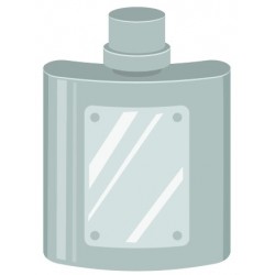 sticker gourde metal