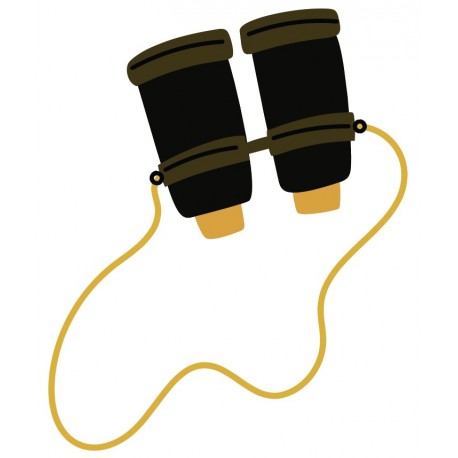 sticker jumelles decoration