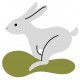 sticker lapin