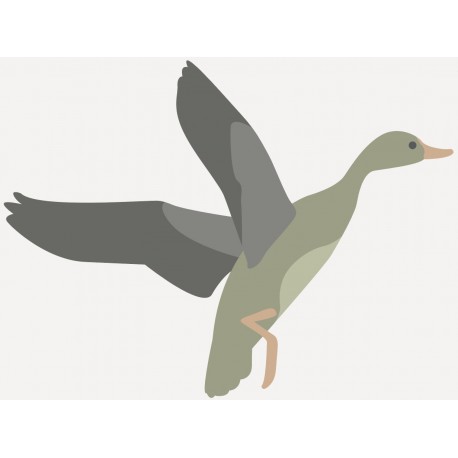 stickers canard geant