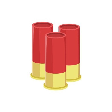 stickers cartouche fusil deco