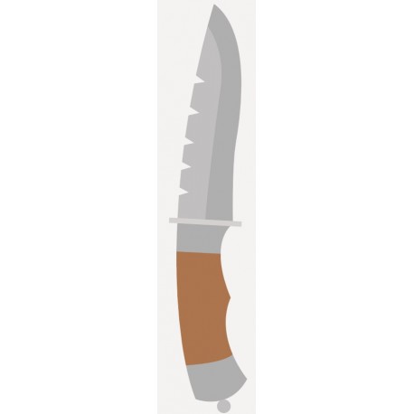 stickers couteau petit