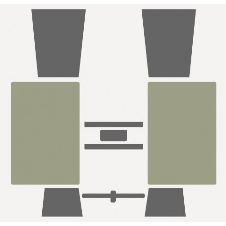 stickers jumelles deco