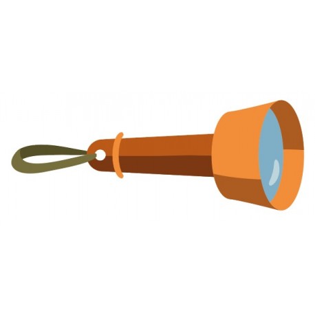 stickers lampe de poche